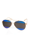 AQS Tommie 60mm Aviator Sunglasses