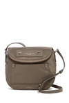 Marc Jacobs Preppy Nylon Mini Natasha Crossbody Bag In Quartz Grey