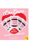 LIME CRIME Unicorn Hair 5-Piece Try-Me Set - Dark Rainbow