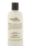 PHILOSOPHY vanilla velvet truffle body lotion - 8 oz.