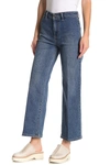 VINCE Cropped High Rise Jeans