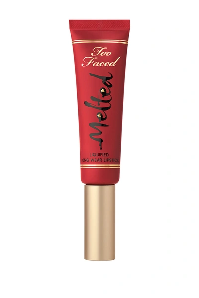 Too Faced Melted Liquified Long Wear Lipstick In Ruby Red