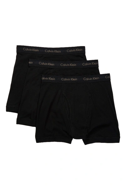 Calvin Klein Boxer Briefs In Black