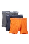 Calvin Klein Boxer Briefs - Pack Of 3 In Indigo/orange/turbulence