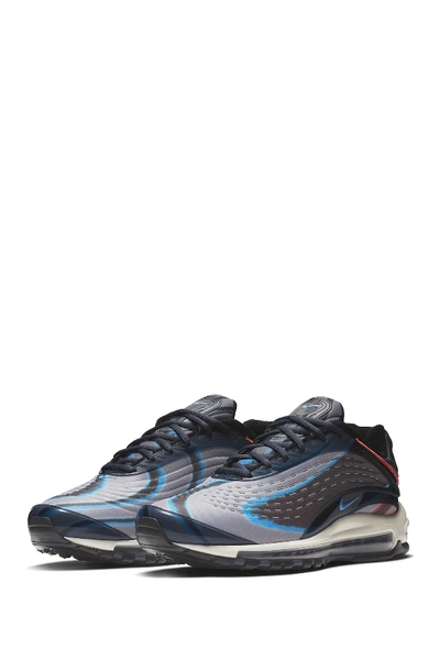 Nike Air Max Deluxe Sneaker In Thunder Blue/photo Blue-wolf Grey-black