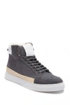 English Laundry Highfield High-top Suede Sneaker In Grey