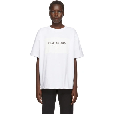 Fear Of God White Sixth Collection T-shirt