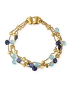 MARCO BICEGO PARADISE 18K 3-STRAND GEMSTONE BRACELET,PROD224640024