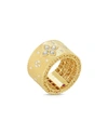ROBERTO COIN 18K GOLD VENETIAN PRINCESS DIAMOND RING,PROD225330445