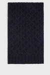 SUNSPEL Rib-Knit Merino Wool Scarf,ASCA9256