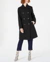 VINCE CAMUTO WING-COLLAR DOUBLE-BREASTED COAT