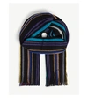 PAUL SMITH ACCESSORIES REVERSIBLE STRIPED WOOL SCARF