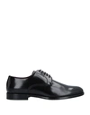 Dolce & Gabbana Leather Derby. In Black