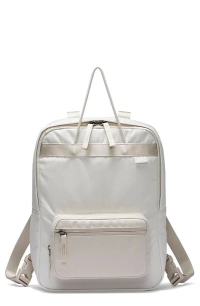 Nike Tanjun Premium Canvas Backpack In Phantom/ Desert Sand