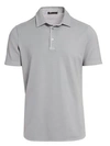 Loro Piana Pique Polo Shirt In Fresh Grey