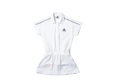 Pre-owned Palace Adidas Ladies On Court Dress White