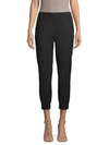 VINCE CROPPED STRETCH PANTS,0400011353087