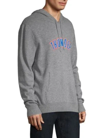 Hillflint Oklahoma City Thunder Cashmere Hoodie In Grey