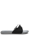 Nike Benassi Jdi Fanny Pack Men's Slide In Black,summit White,cool Grey