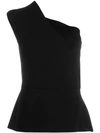 ROLAND MOURET ASYMMETRIC VEST TOP