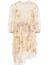 ZIMMERMANN SABOTAGE FLORAL PRINT DRESS