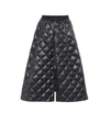 MONCLER QUILTED DOWN MIDI SKIRT,P00406270