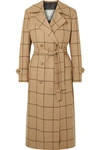 GIULIVA HERITAGE COLLECTION CHRISTIE CHECKED MERINO WOOL COAT