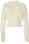 APIECE APART DIOS RIBBED COTTON AND CASHMERE-BLEND SWEATER