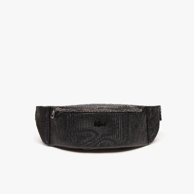 Lacoste Men's Chantaco Leather Belt Bag - One Size In Black