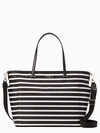 KATE SPADE DAWN SAILING STRIPE BABY BAG,767883449202