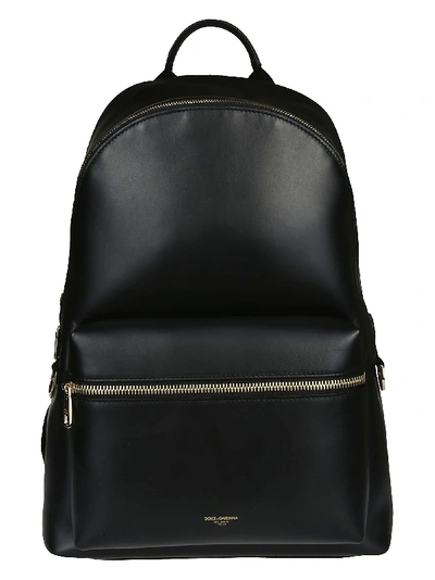 Dolce & Gabbana Vulcano Backpack In Black