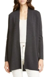 EILEEN FISHER MERINO STRAIGHT LONG CARDIGAN,F9IUO-K3500M