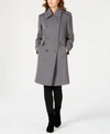 VINCE CAMUTO WING-COLLAR DOUBLE-BREASTED COAT