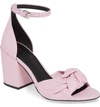 Rebecca Minkoff Capriana Ankle Strap Sandal In Light Orchid Leather