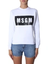 MSGM CREW NECK SWEATSHIRT,11050971