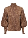 ZIMMERMANN ESPIONAGE BELL SWEATER,11050929