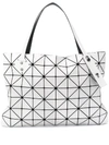 Bao Bao Issey Miyake Carton Prism Tote Bag In White