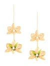 MERCEDES SALAZAR FLORAL DROP EARRINGS