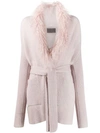 D-EXTERIOR KNITTED CARDIGAN COAT