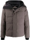 CANADA GOOSE CANADA GOOSE QUILTED HOODED JACKET - 灰色