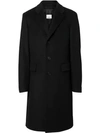 BURBERRY WOOL CASHMERE TAILORED COAT
