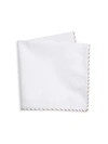 BRUNELLO CUCINELLI MEN'S WHIPSTITCH POCKET SQUARE,0400011026894