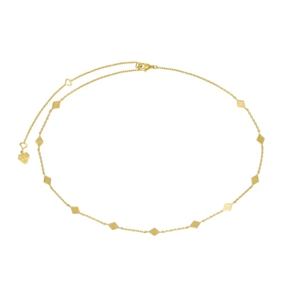 Wanderlust + Co Zyia Gold Choker Necklace