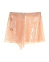 Alberta Ferretti Mini Skirt In Sand