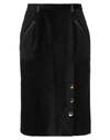 Agnona Midi Skirts In Black
