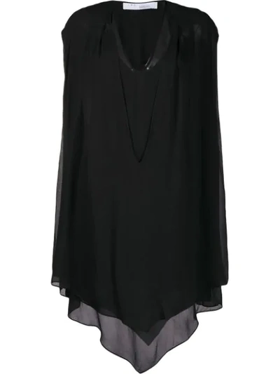 Iro Draped Asymmetric Dress - 黑色 In Bl01 Black