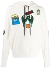 DIESEL MULTIPLE PATCH SWEATSHIRT