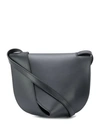 GIAQUINTO LAYERED LEATHER SHOULDER BAG