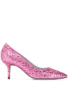 CHIARA FERRAGNI GLITTER PUMPS