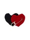 PRADA BROOCH KNITTEN HEART